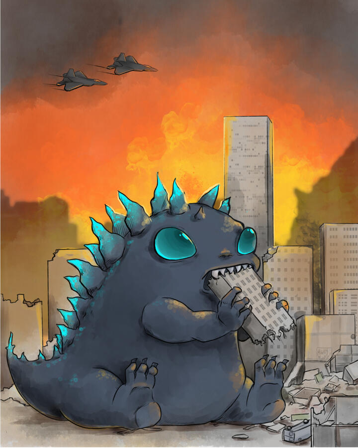 Kaiju Snack: Godzilla