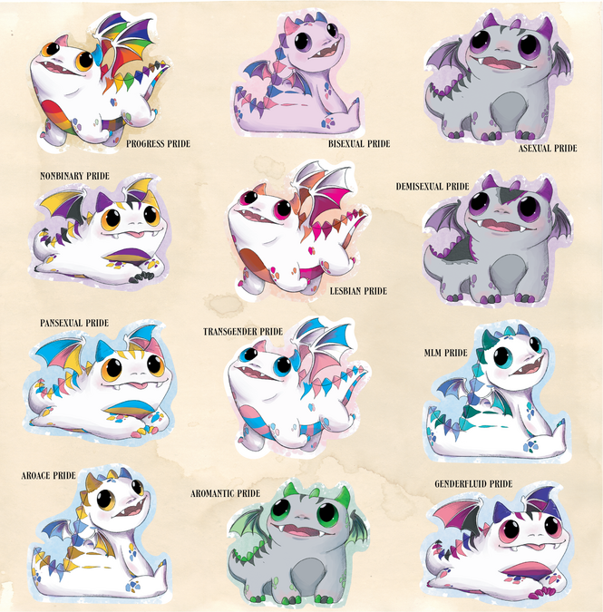 Pride Dragon Collection