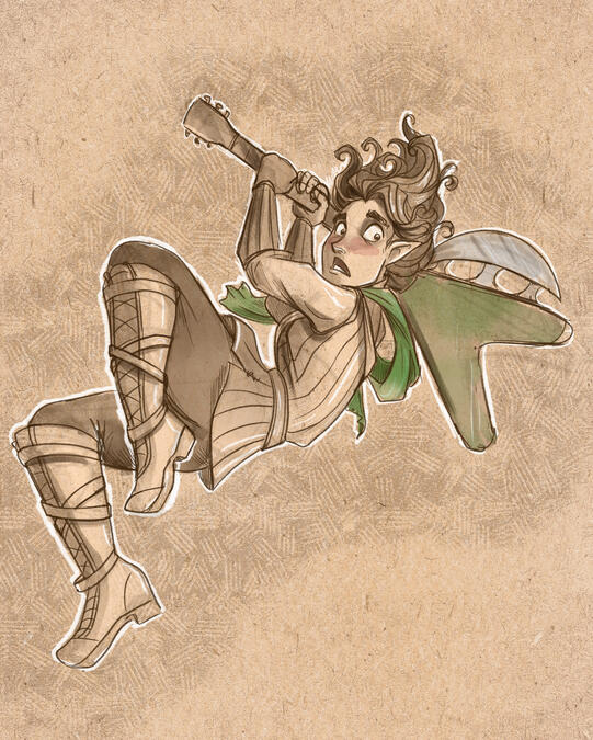 Character Design: Cricket Calomel